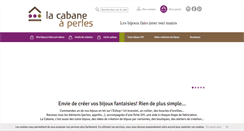 Desktop Screenshot of lacabaneaperles.fr